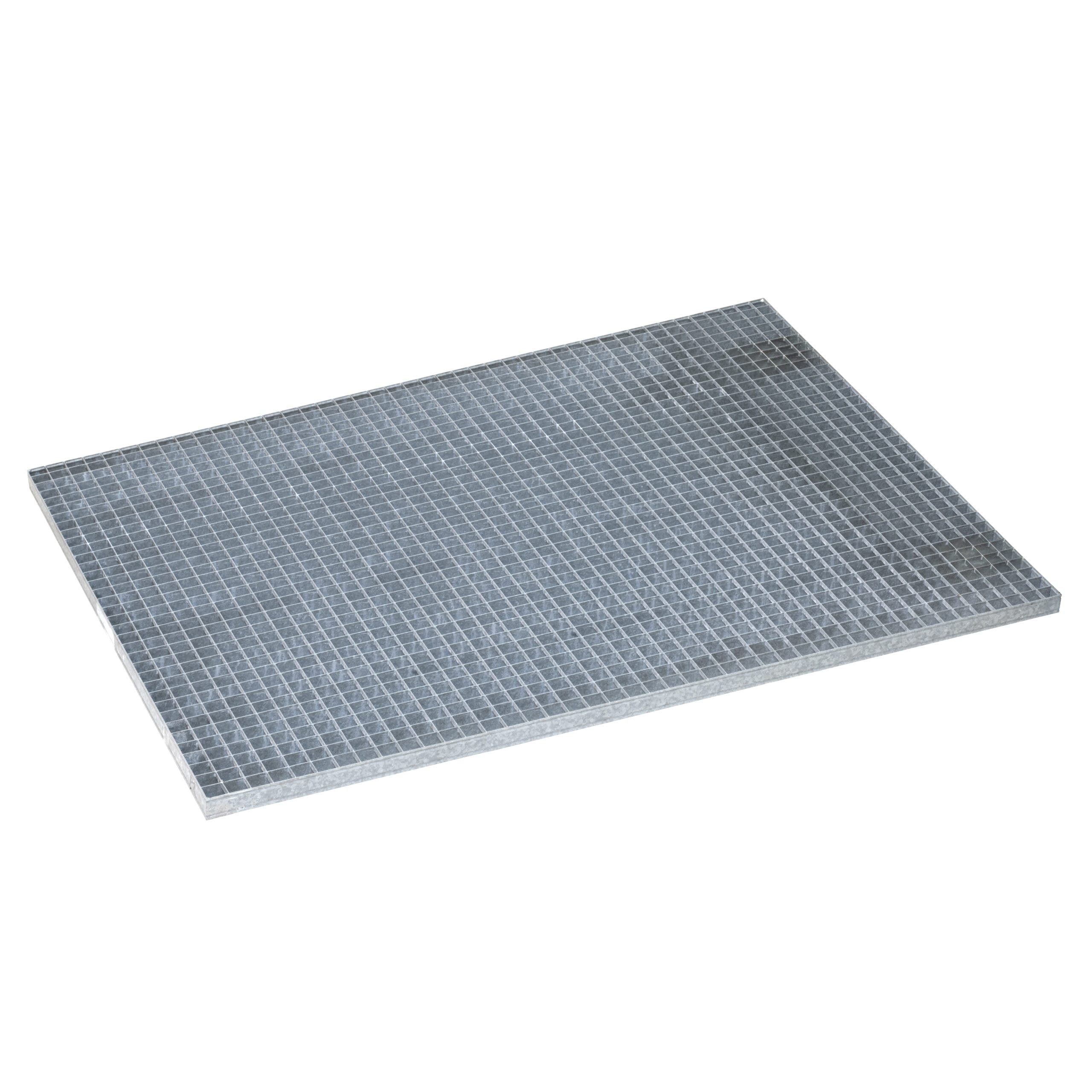 KSX 2000 Gitterrostboden KAR-SB-Regal, 1200x1500 mm, Traglast 12,26 kg/m², Stahl verzinkt