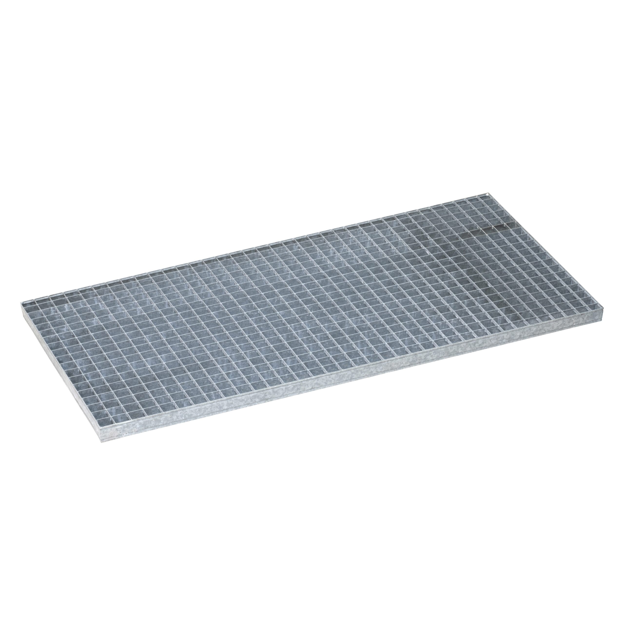KSX 2000 Gitterrostboden KAR-SB-Regal, 1200x600 mm, Traglast 12,26 kg/m², Stahl verzinkt