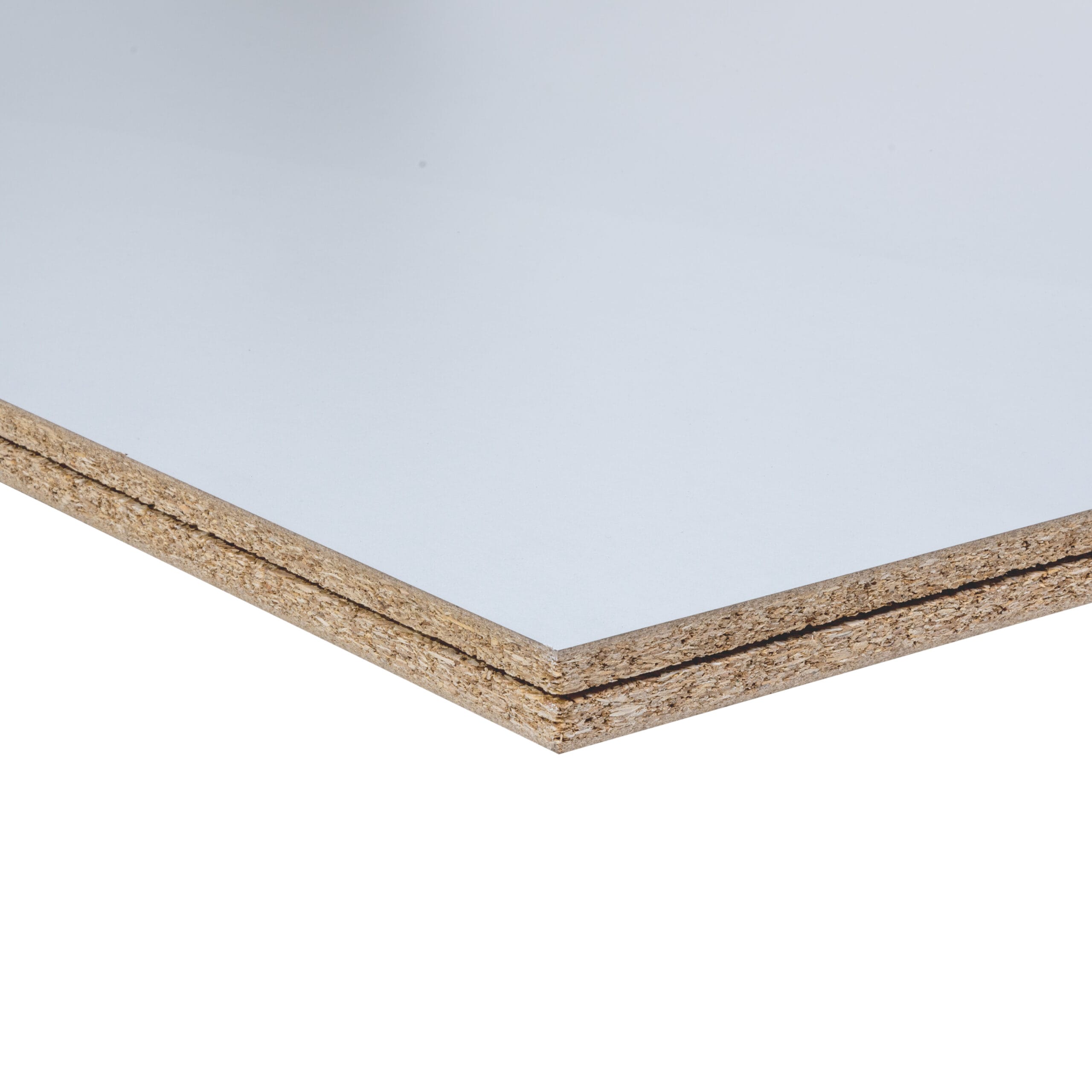 LBX 8000 Spanplattenboden natur/weiß 1600 x 1020 mm, Stärke 38 mm, Melaninharzbeschichtet weiß