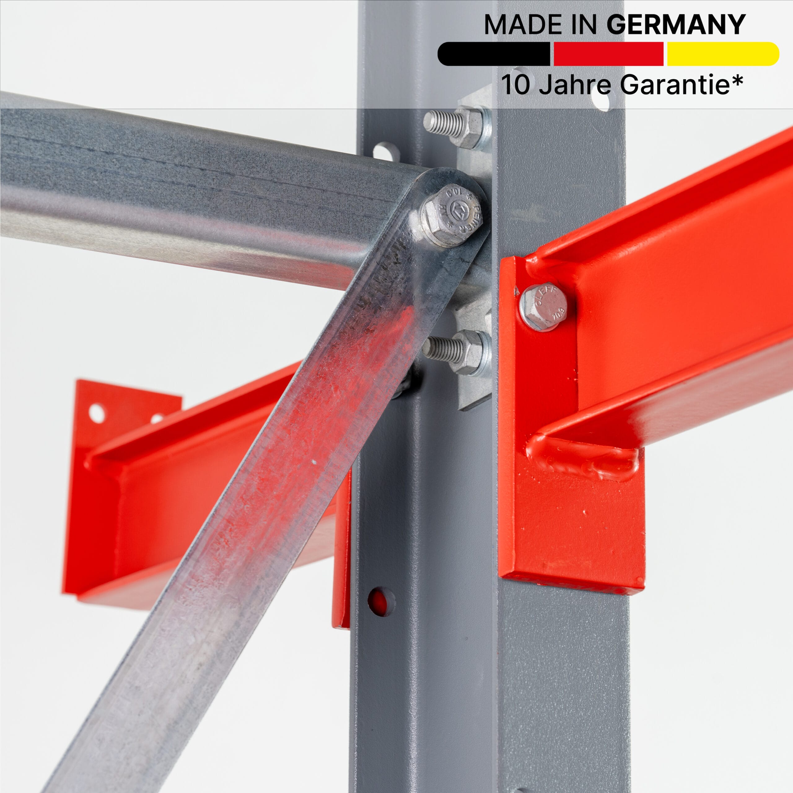 Tannenbaumregal zweiseitig, mit MADE IN GERMANY Sticker