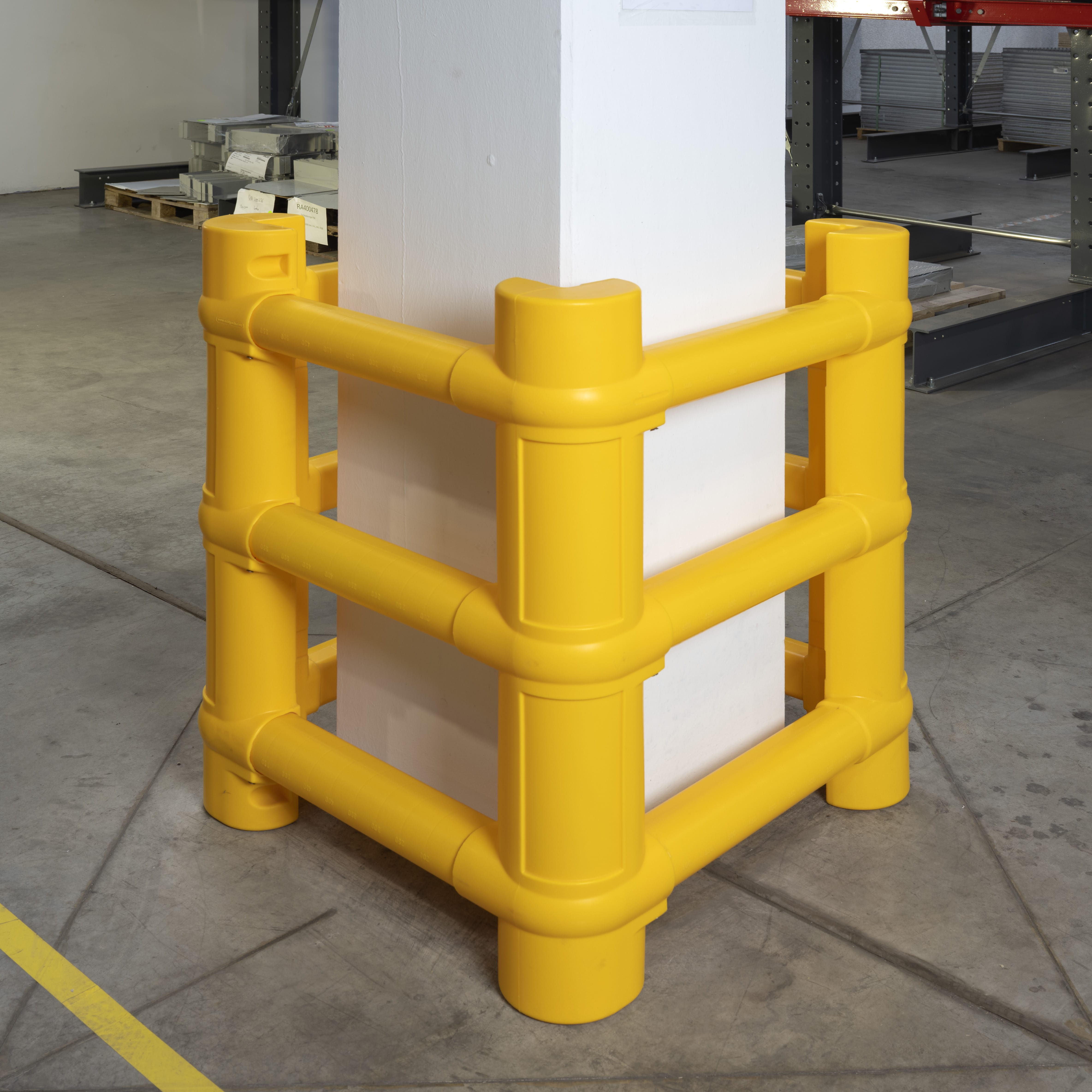 RMX Mammut Säulenschutz, H:1.000, Säule 200-700mm, gelb