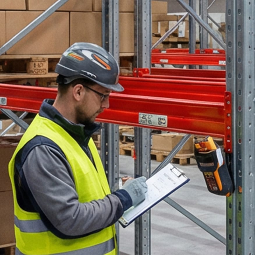 Regalprüfung Kragarmregal