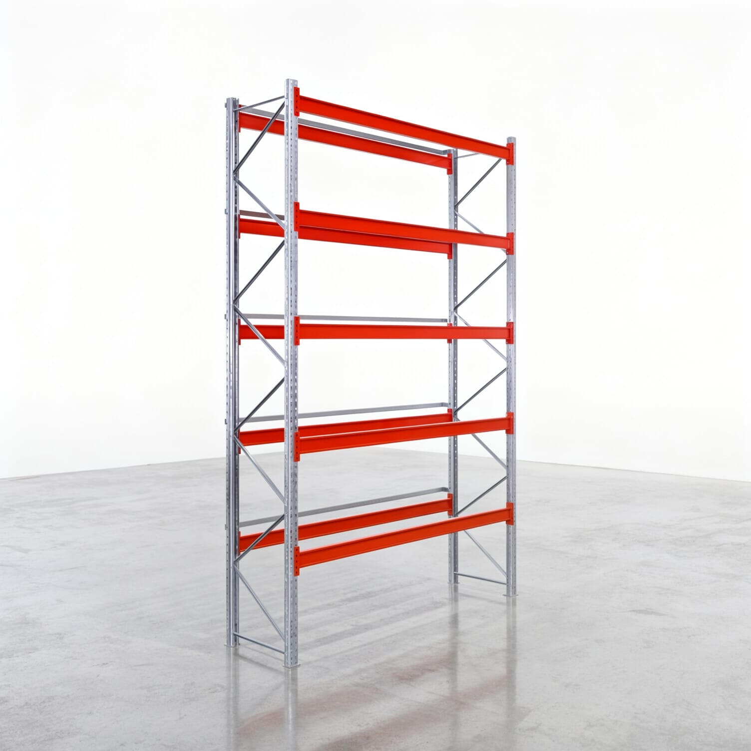 Palettenregale PRX 1000, Europalette, H: 4.600 mm, B: 2.900 mm, Palettengewicht: 750 kg, Palettenplätze: 18