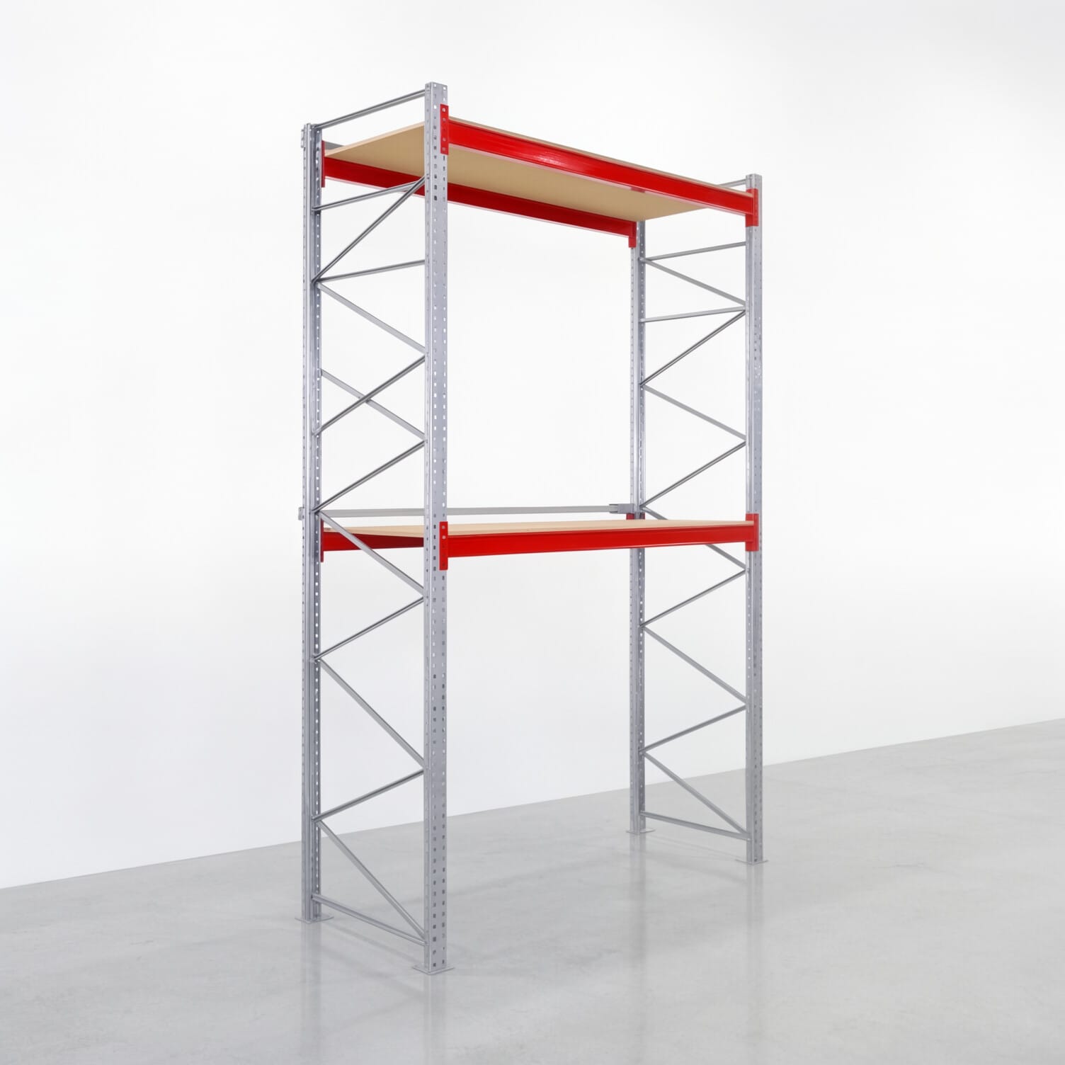 Palettenregale PRX 1000, Europalette, H: 4.600 mm, B: 2.900 mm, Palettengewicht: 750 kg, Palettenplätze: 9