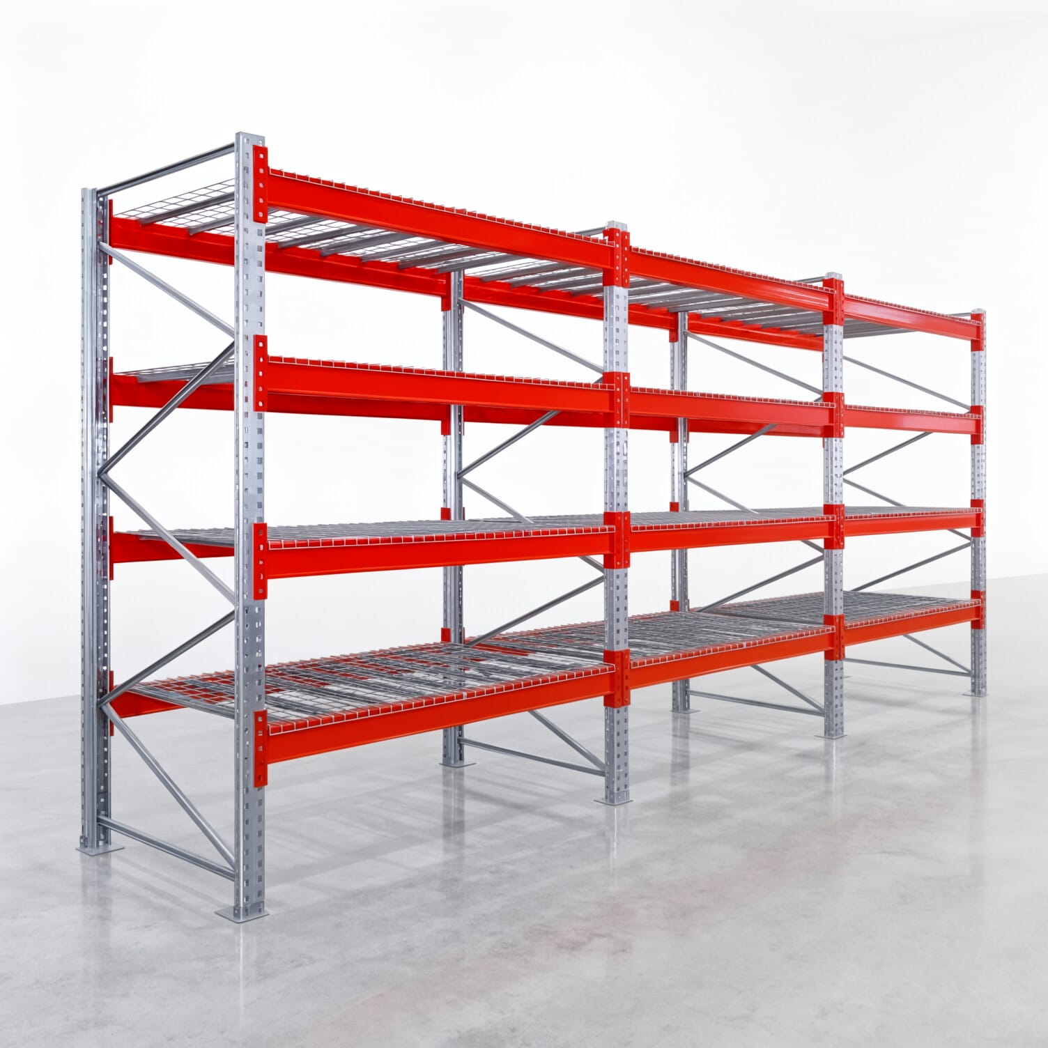 Palettenregale PRX 1000, Europalette, H: 2.600 mm, B: 5.800 mm, Palettengewicht: 750 kg, Palettenplätze: 30