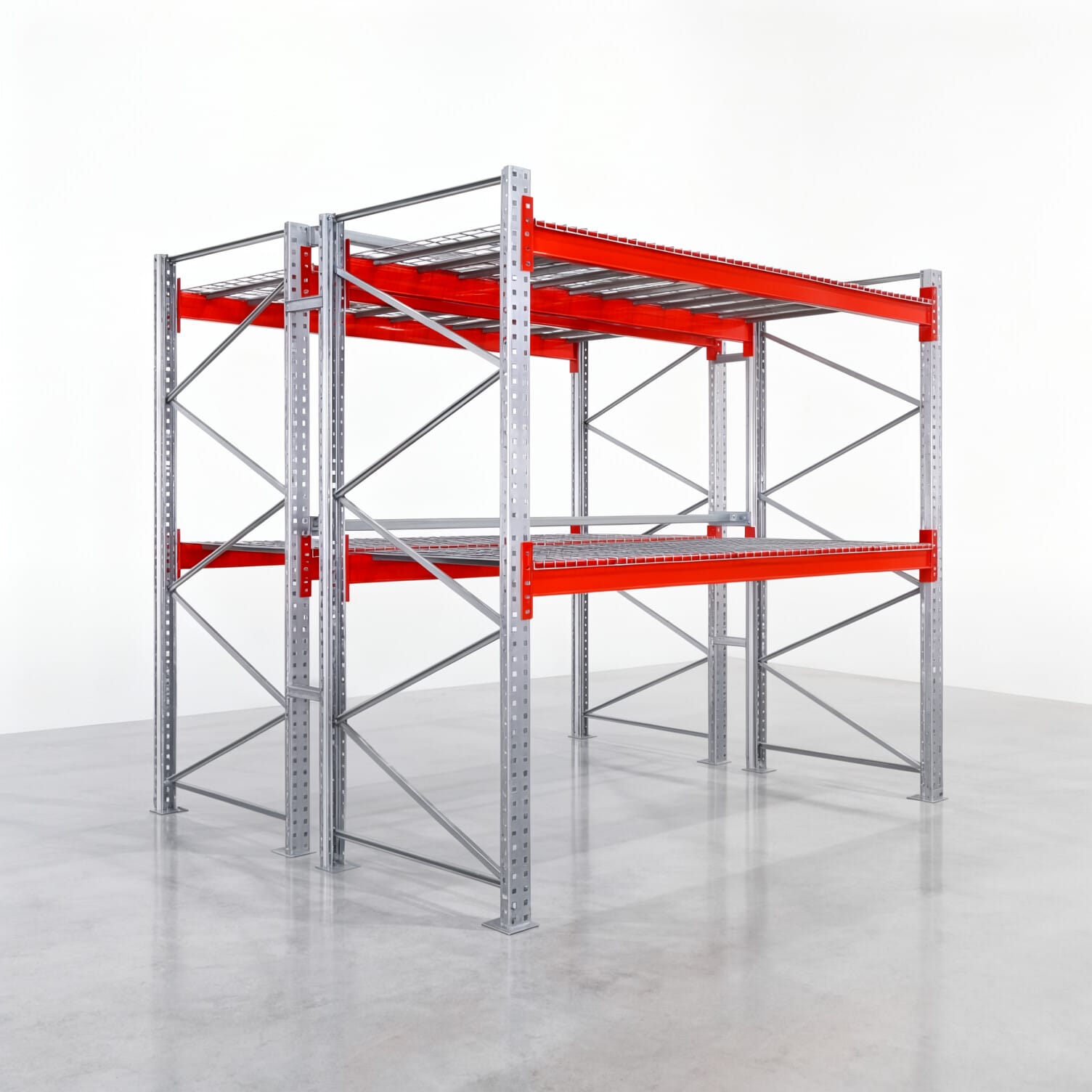 Palettenregale PRX 1000, Europalette, H: 2.600 mm, B: 2.900 mm, Palettengewicht: 750 kg, Palettenplätze: 9